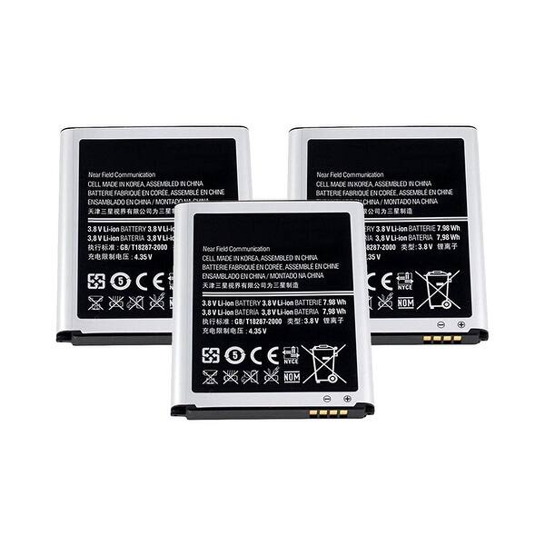 Shop Replacement For Samsung Eb L1g6llu Mobile Phone Battery 2100mah 3 8v Lithium Ion 3 Pack Overstock 24108795