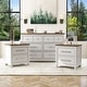 preview thumbnail 13 of 12, Furniture of America Althea Modern Farmhouse 3-Piece Wood Dresser and 2 Nightstand Bedroom Set White