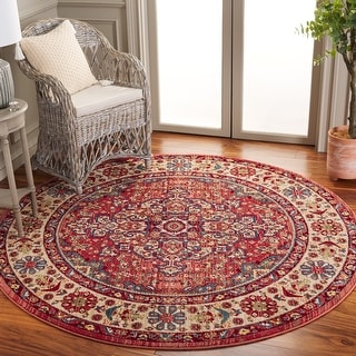 SAFAVIEH Kashan Velitchka Oriental Rug with Fringe - On Sale - Bed