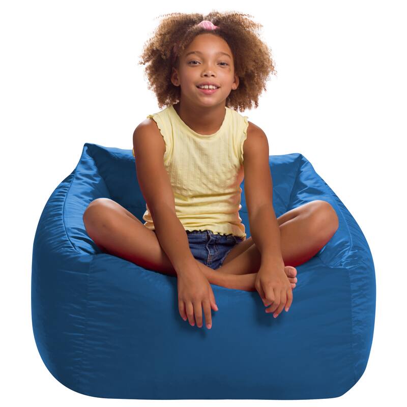 Posh Creations Coronado Bean Bag Chair for Boys and Girls, Large Chair for Kids, Great for Gaming and Playrooms