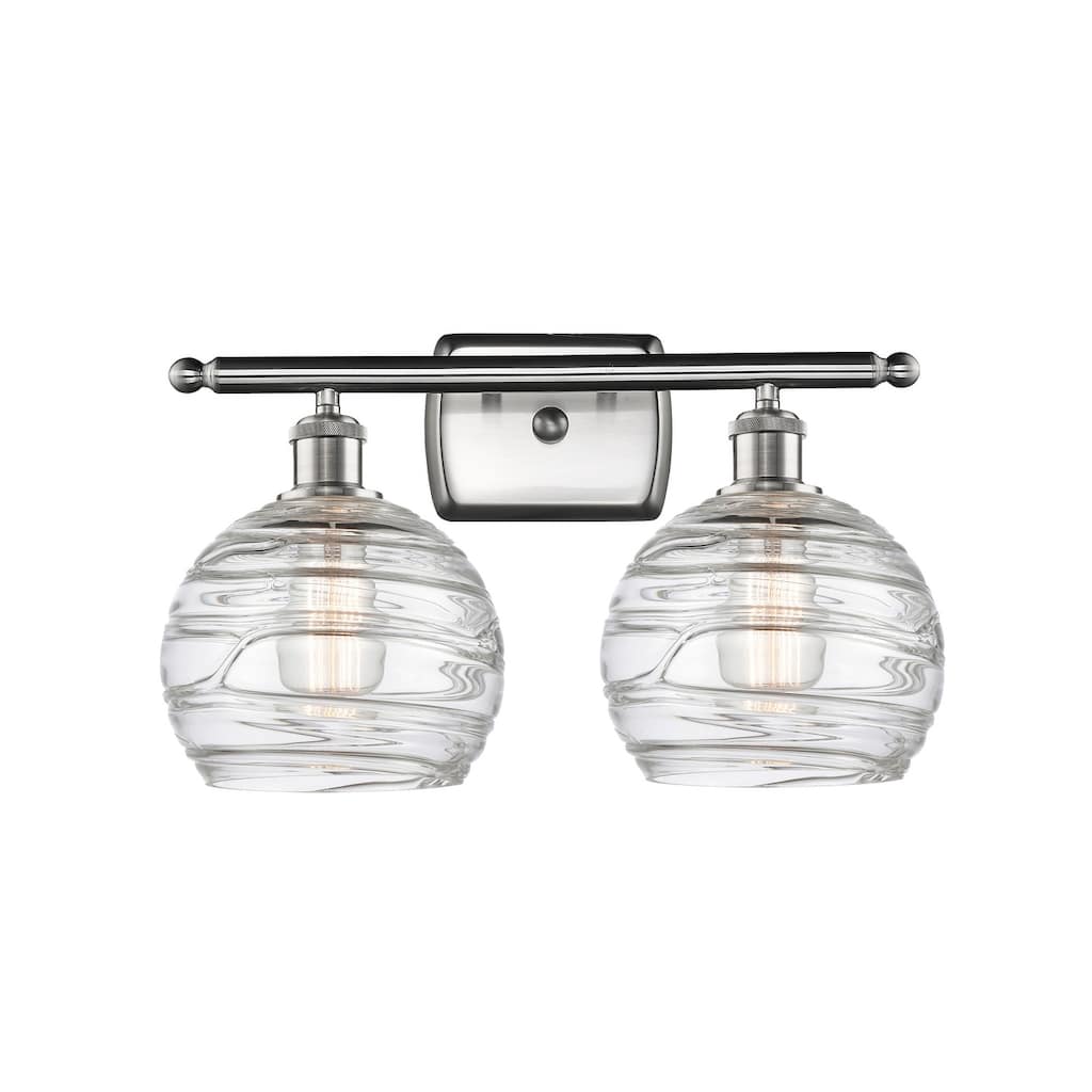 Innovations Lighting Deco Swirl 2 Light 16" Wide Bathroom Vanity Light