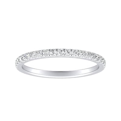 Auriya 1/5ctw Round Diamond Wedding Band 14k Gold