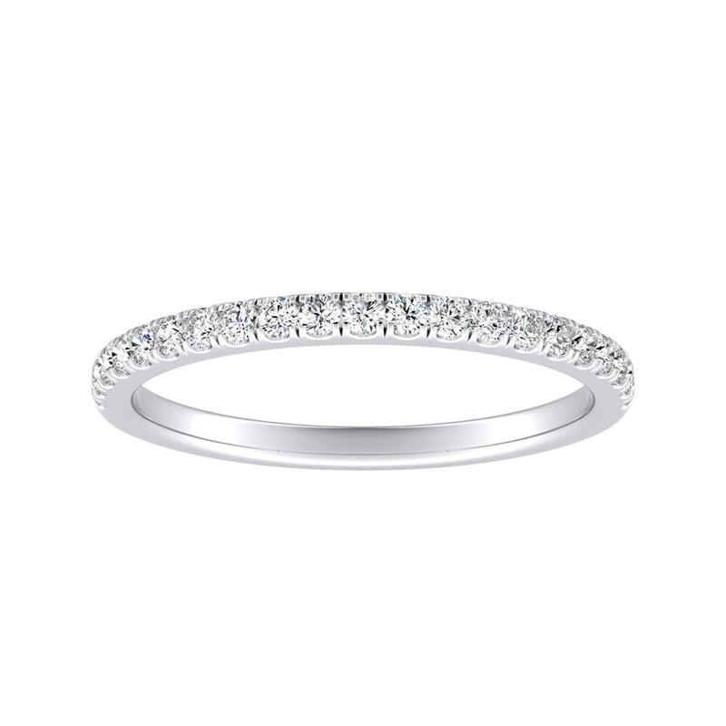 Auriya 1/5ctw Round Diamond Wedding Band 18k Gold