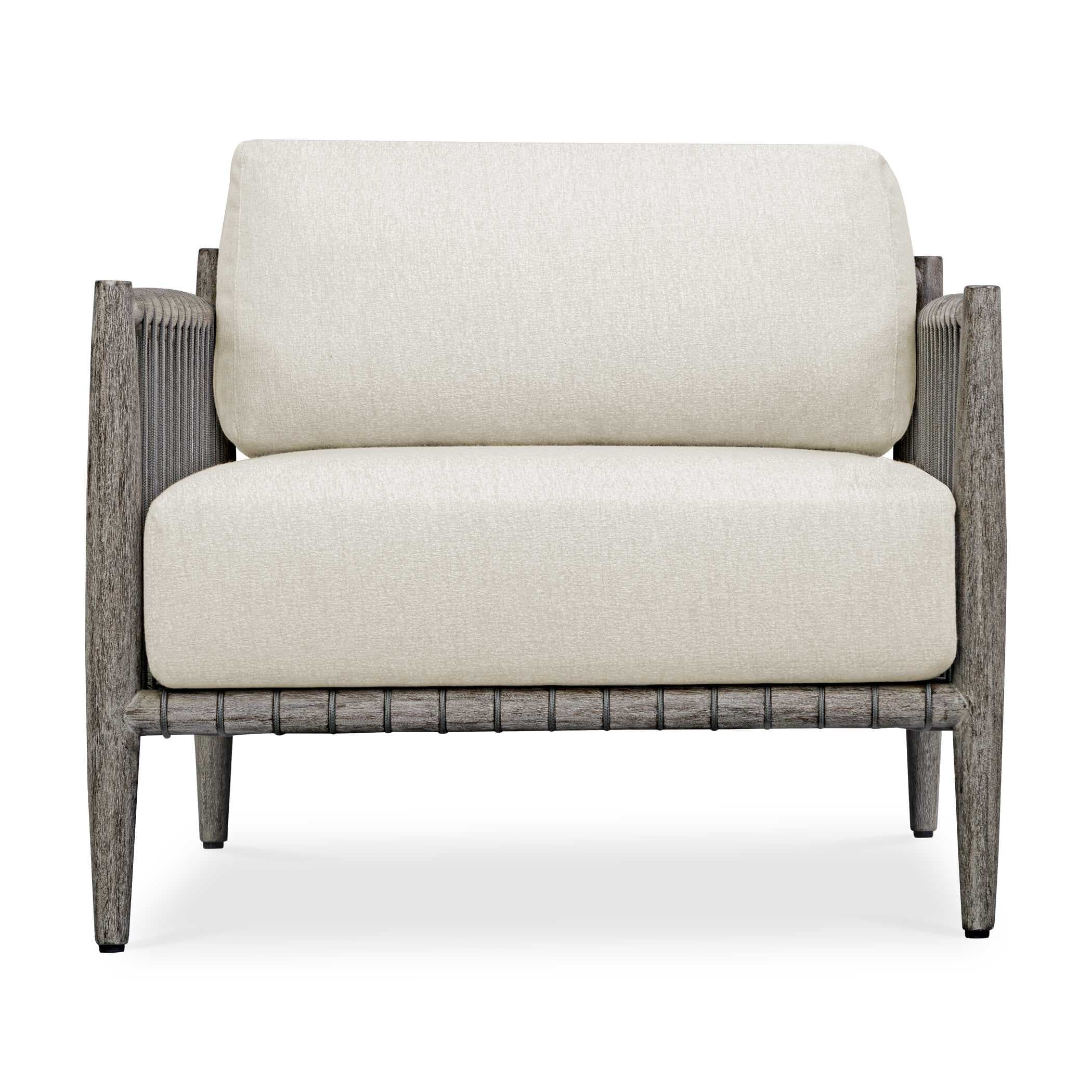 Uttermost Borneo White Outdoor Lounge Chair