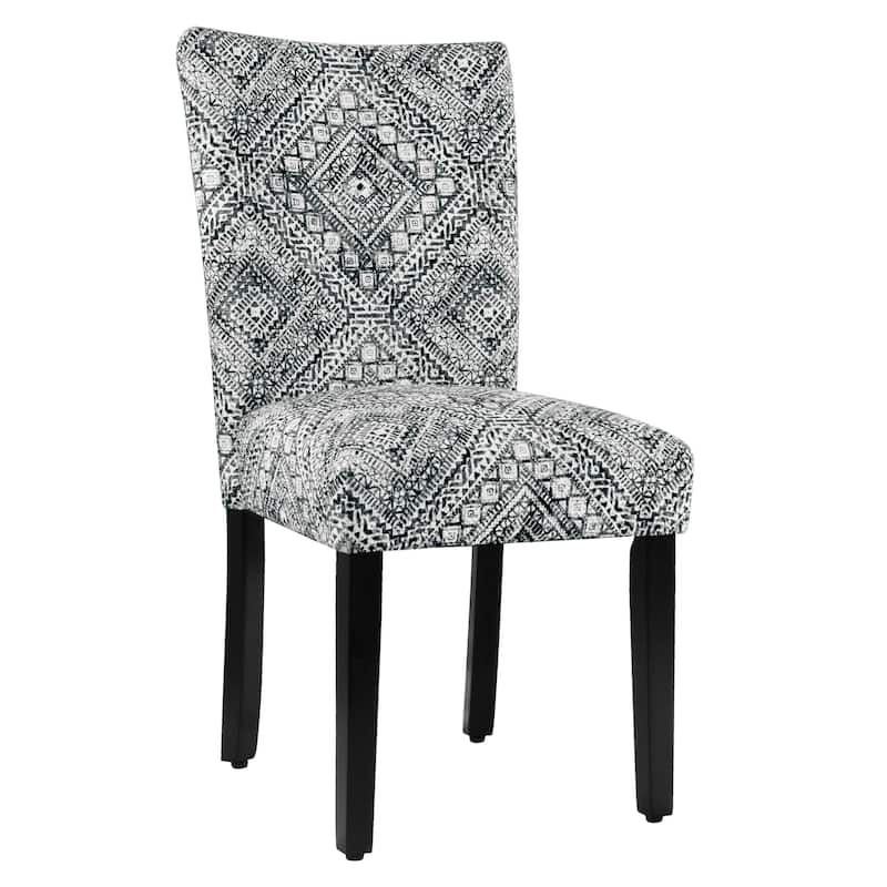 HomePop Classic Parsons Medallion Dining Chair (Set of 2)