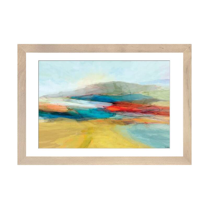 iCanvas "Transformation I" by Michael Tienhaara - Natural - 16x24x1