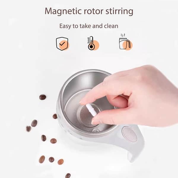 Electric Mixing Cup Stainless Steel Self Stirring Coffee Mug Cup - Bed Bath  & Beyond - 40308362