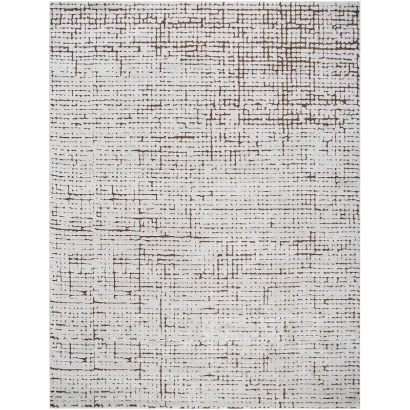 Livabliss Cascade Transitional Checkered Area Rug