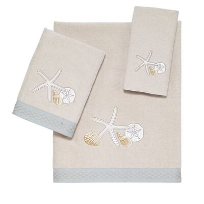 Avanti Seaglass 3 Pc Towel Set