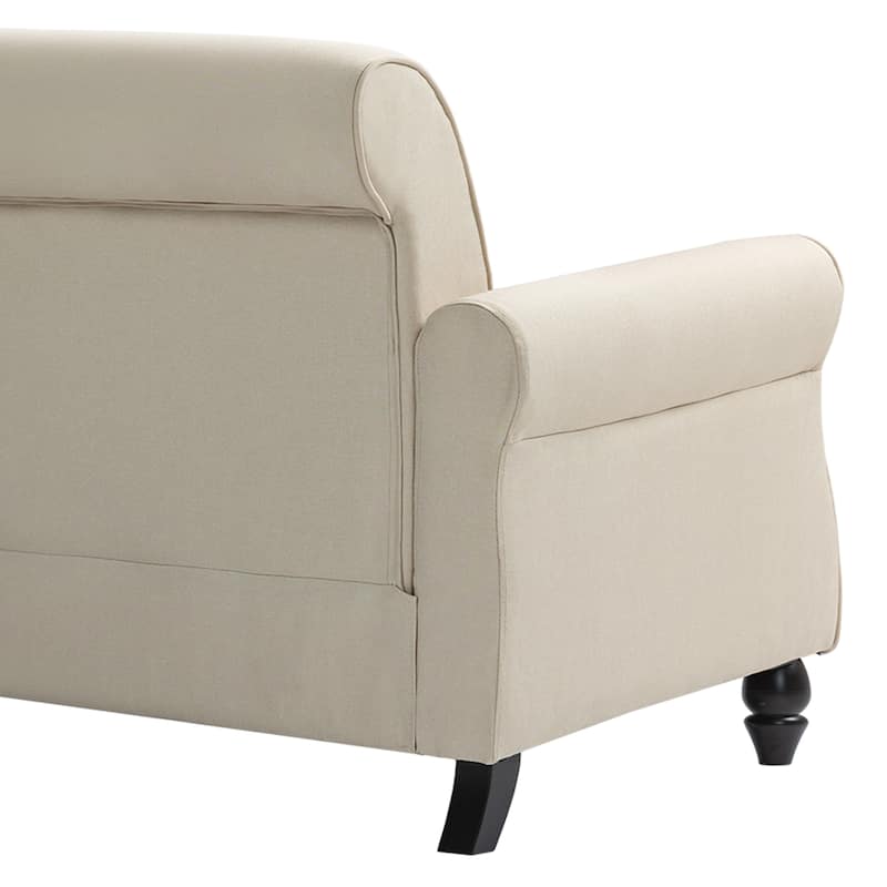 Modern 73" Couch Loveseat Upholstered Sofa