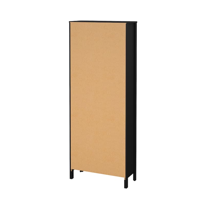 Porch & Den Madrid Adjustable 6 Shelf Bookcase
