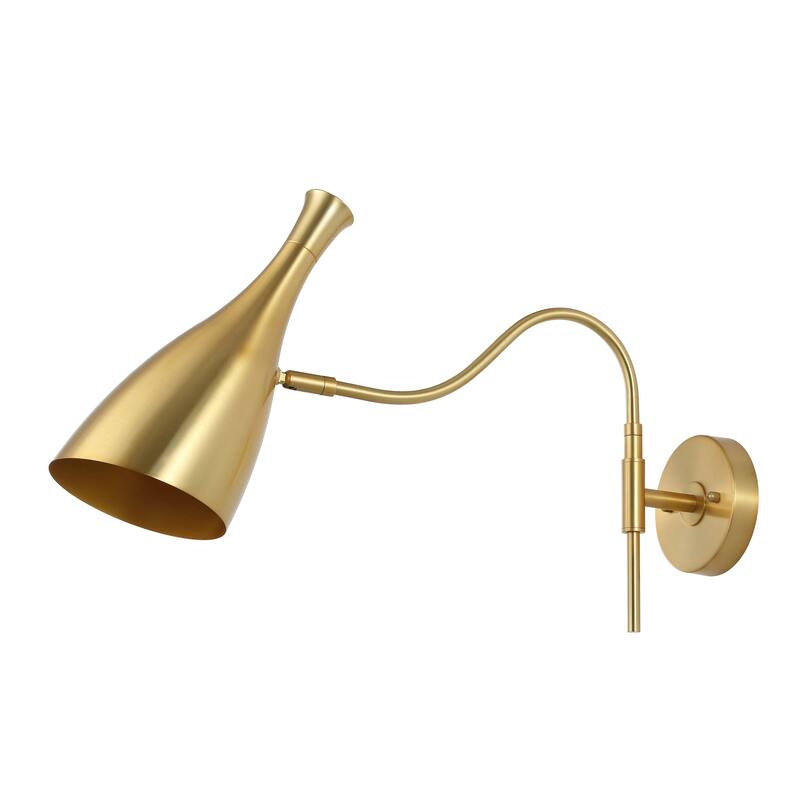 SAFAVIEH Lighting 6" Harlona Wall Sconce [Set of 2] - 6"W x 22"D x 12"H