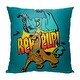 preview thumbnail 1 of 1, Warner Brothers Scooby-Doo Help 18 Inch Throw Pillow