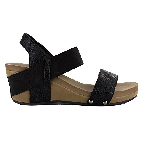 corkys bandit wedge sandal