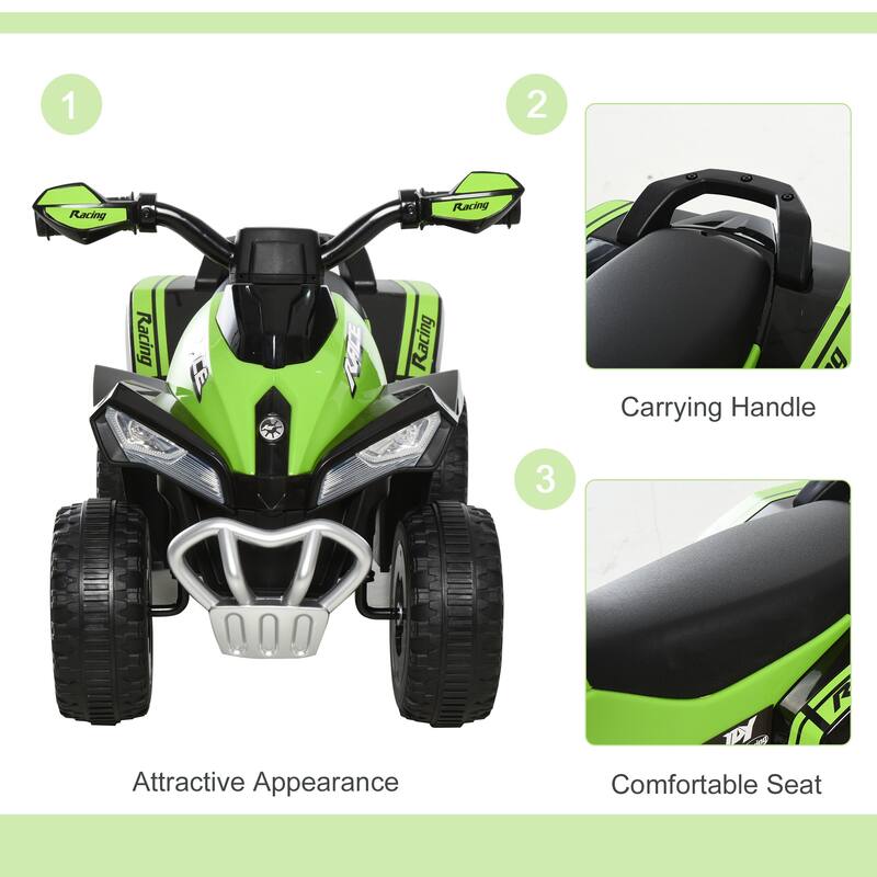 Kids Ride-On Push Car, Foot-to-Floor Sliding Car with Music, Lights, and Wear-Resistant Wheels for Ages 1.5-3