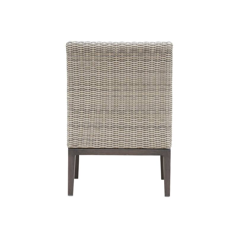 Mersin Patio Arm Chair, Light Gray