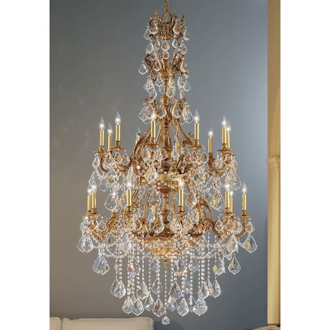 Classic Lighting 57350-FG 76" Crystal Chandelier from the Majestic - Crystalique-Plus