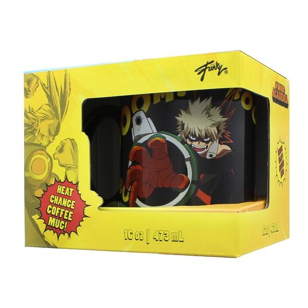 My Hero Academia Katsuki Bakugo 16oz Heat Changing Ceramic Mug Multi Color On Sale Overstock 31412683