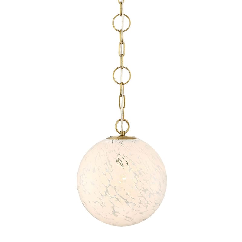 Designers Fountain D329M-11P Wine Flower 12" Wide Pendant - Brushed Gold