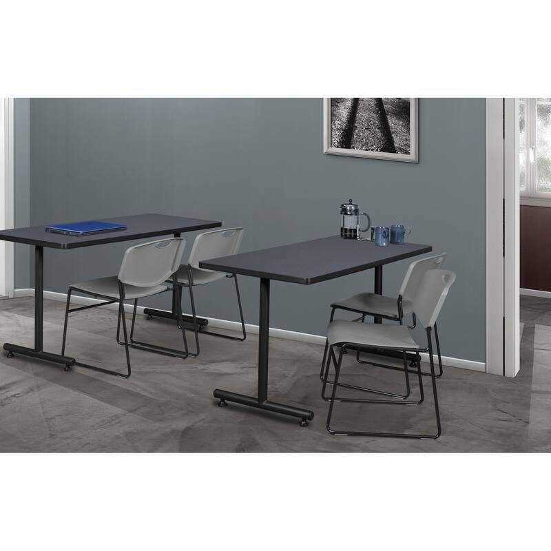 48" x 24" Training Table- Grey