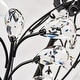 preview thumbnail 5 of 6, Maxax 4 - Light Unique Classic / Traditional Chandelier with Crystal Accents