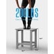 preview thumbnail 33 of 33, WINSOON All Weather HIPS Outdoor Side Tables 2-Tier Adirondack Tables End Tables 18inch