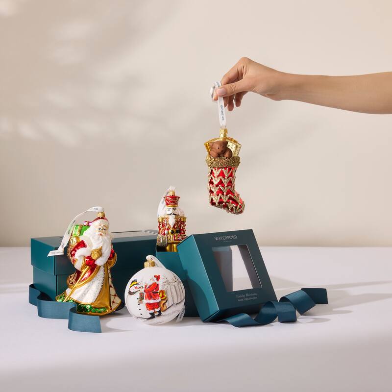 Waterford Holiday Heirlooms Santa Ornament