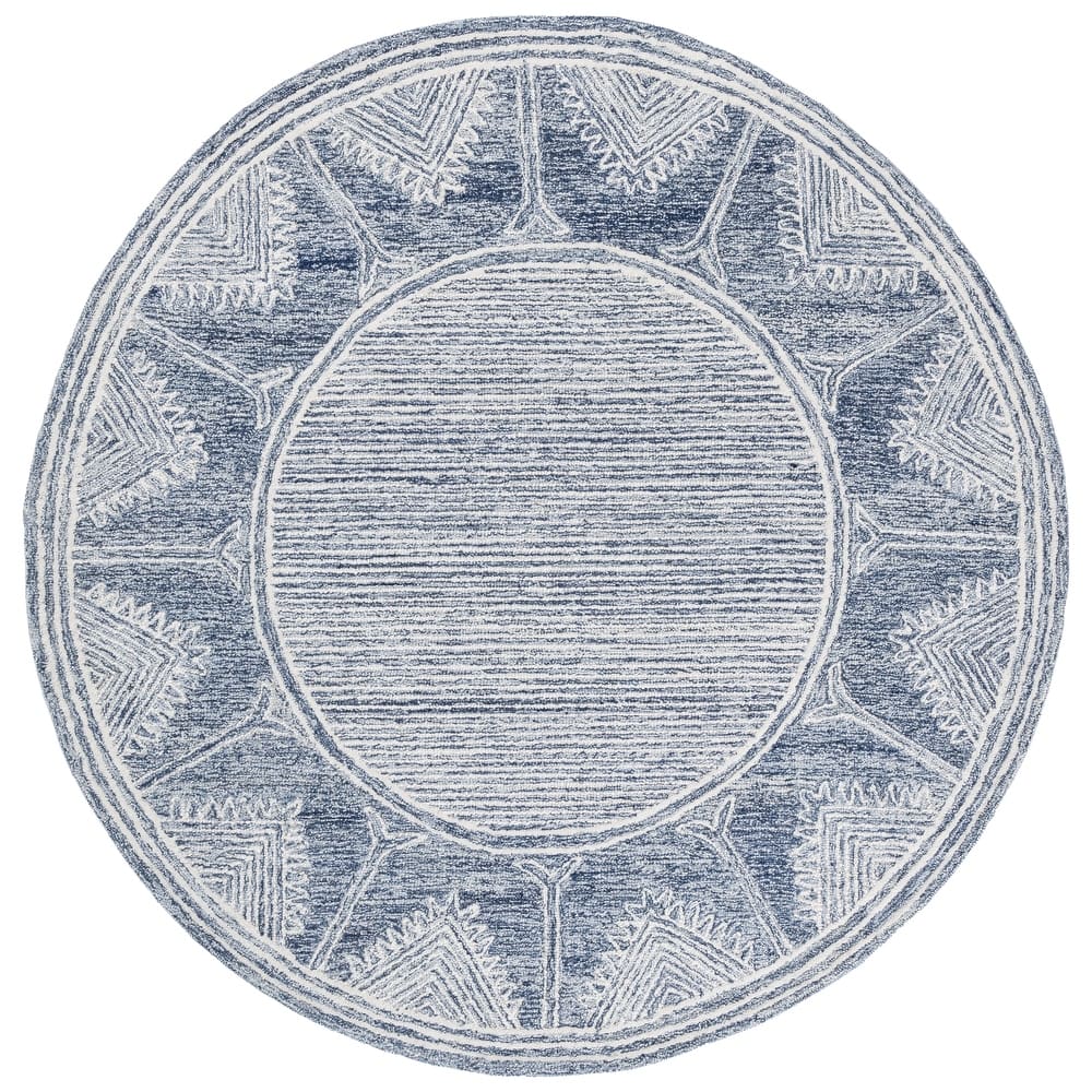 SAFAVIEH Handmade Pine Nevena Modern Wool Rug