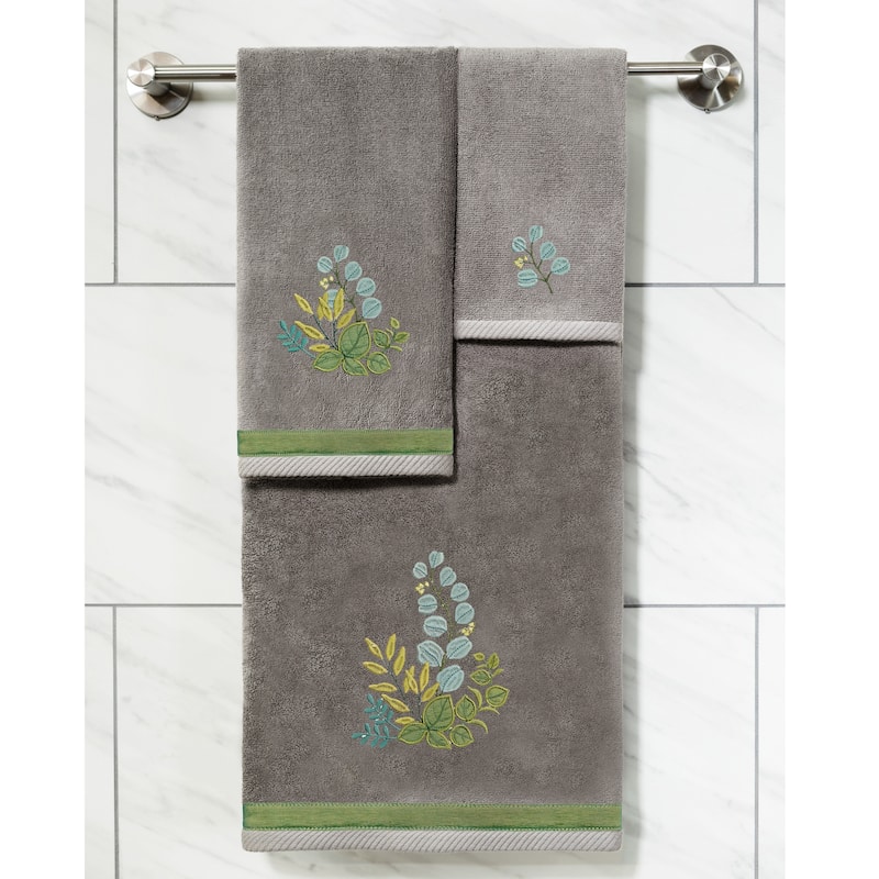 Authentic Hotel and Spa Turkish Cotton Botanica 2 PC Towel Set