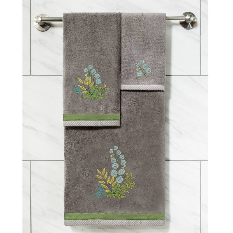 Authentic Hotel and Spa Turkish Cotton Botanica 4 PC Towel Set