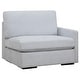 preview thumbnail 7 of 9, Uttermost 238-R-REFUGE Refuge 43" Wide Polyester Sectional Right Arm