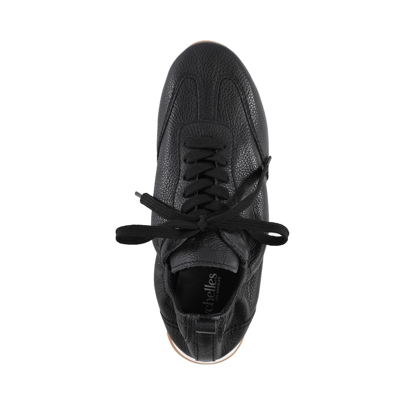 Seychelles Amalfi Leather Sneaker - Black - 7
