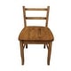 preview thumbnail 103 of 128, International Concepts Solid Wood Madrid Ladderback Chairs, Set of 2 - N/A