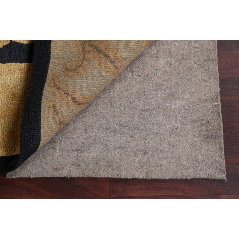 Vegetable Dye Geometric Nepalese Oriental Area Rug Wool Hand-knotted - 6'1" x 9'0"