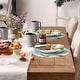 preview thumbnail 18 of 32, Design Imports Silver Doubleframe Kitchen Placemat Set (Set of 6)