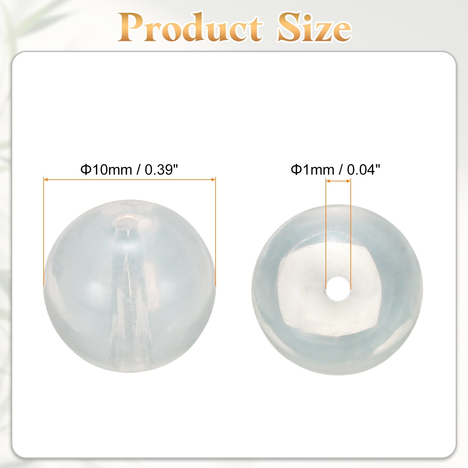 Natural Stone Beads Round Loose Bead