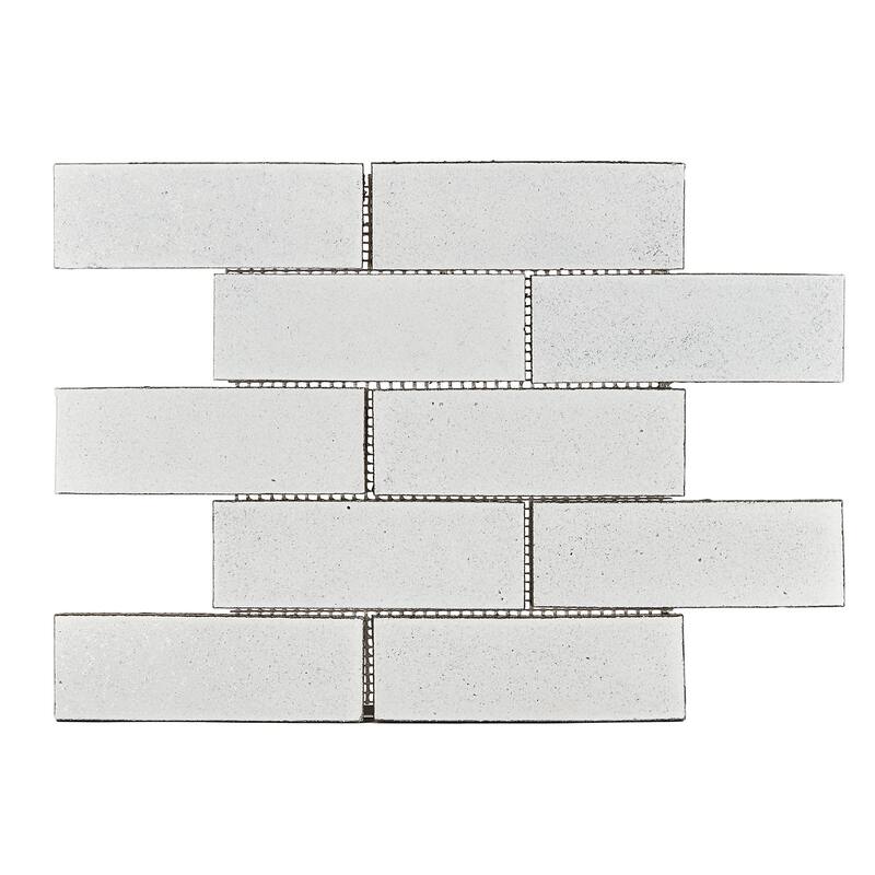 Altair Lorca Subway Lava Stone Mosaic Floor and Wall Tile