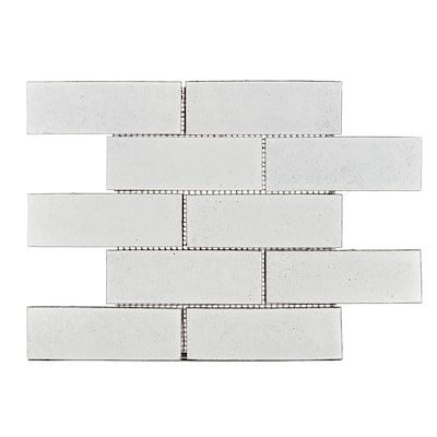 Altair Lorca Subway Lava Stone Mosaic Floor and Wall Tile
