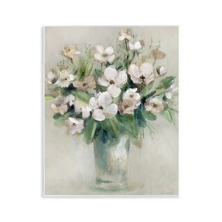 Stupell Spring Dogwood Bouquet Wall Plaque Art Design By Carol Robinson ...