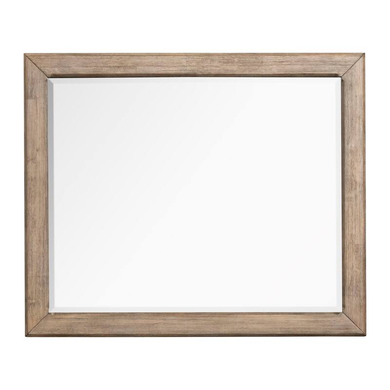 Magnussen Home Claremont Smokey Taupe Dresser with Landscape Mirror