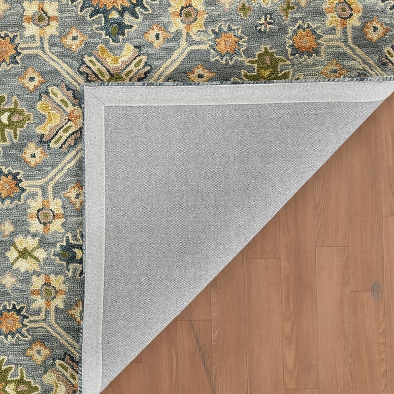 Empress Gray Traditional Hand-Hooked Area Rug 2' x 3'