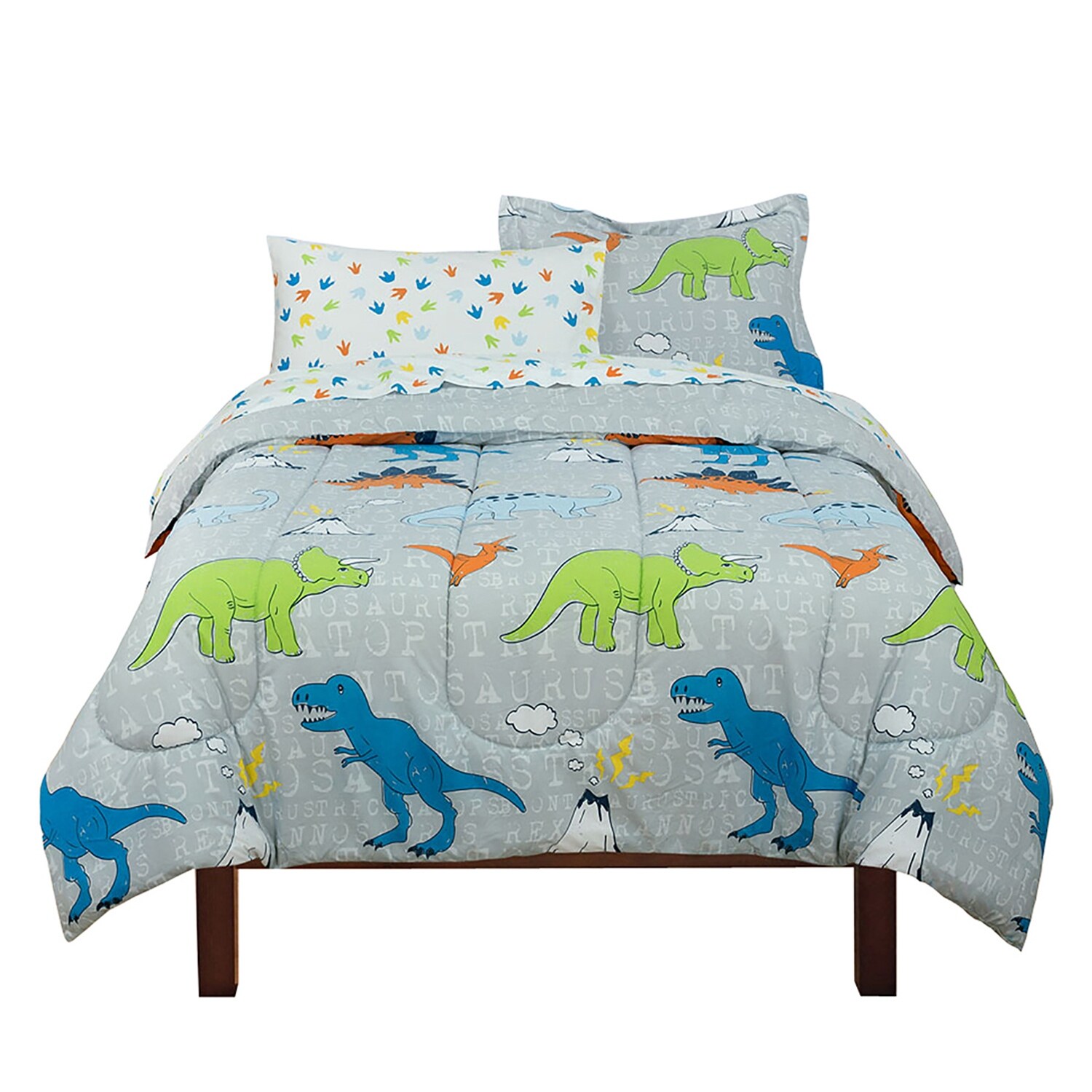 Kidz Mix Dinosaur Walk Bed in a Bag Full