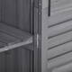 Garden Shed 3-tier Patio Storage Cabinet