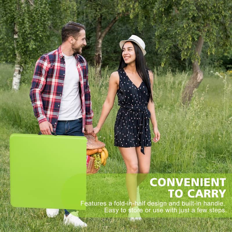 Portable Folding Table Indoor&Outdoor Foldable Table for Camping