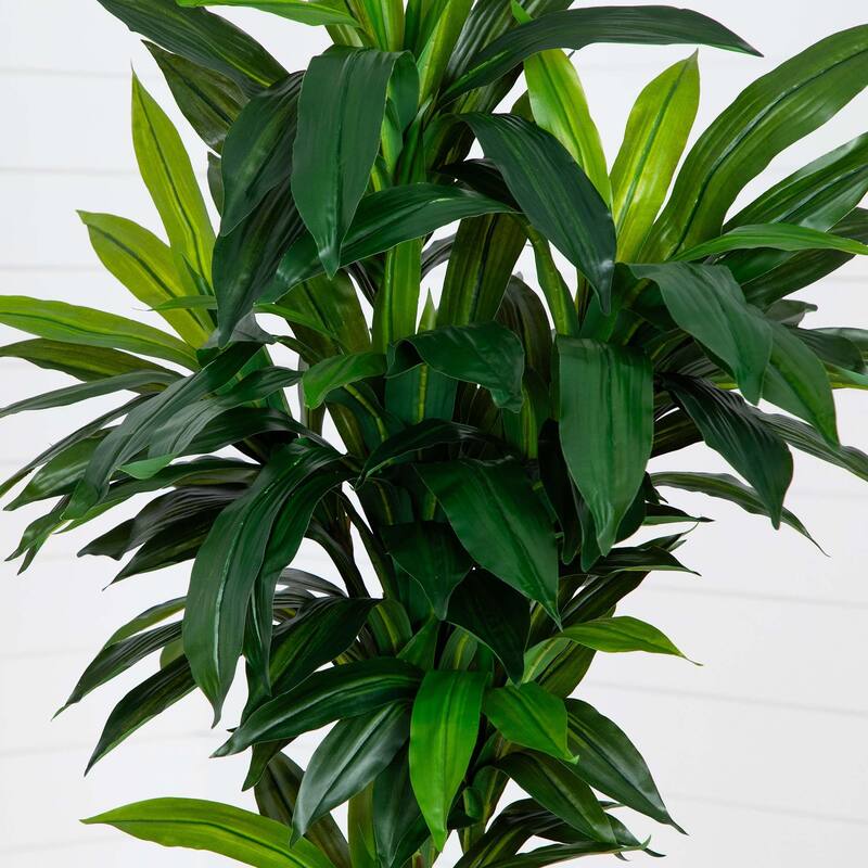 7' Artificial Dracaena Tree with Real Touch Leaves - Green