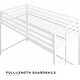 preview thumbnail 3 of 7, Avenue Greene Macie Twin Metal Junior Loft Bed