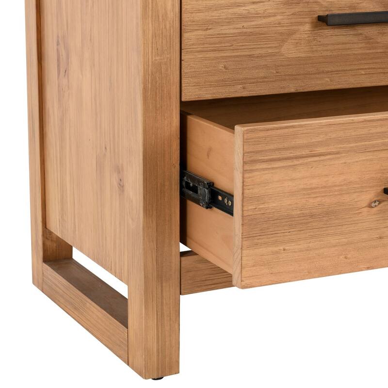 Fenmore 2 Drawers Bookcase by Kosas Home