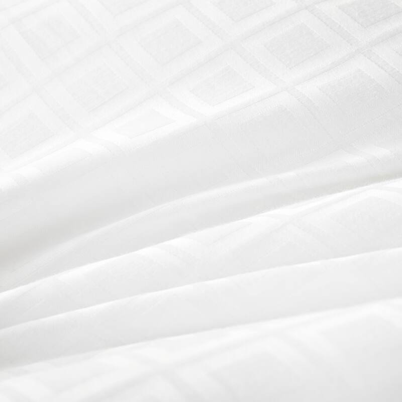 Year Round Down Alternative Duvet Comforter with Jacquard Cover