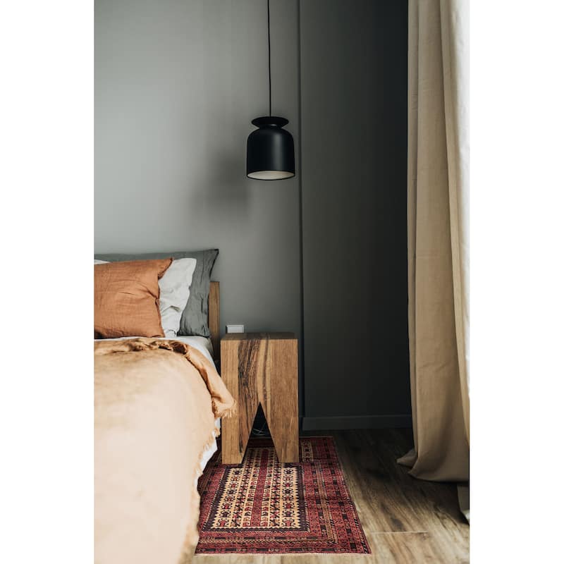 ECARPETGALLERY Hand-knotted Teimani Tan Wool Rug - 2'8 x 4'5