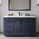 Option Dark Blue / White Quartz Top / Matte Black